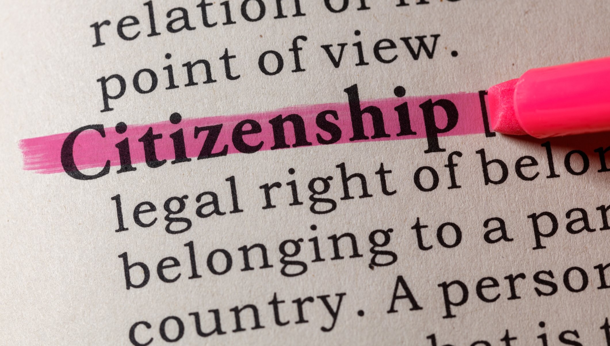 What Is Citizenship In Your Own Words