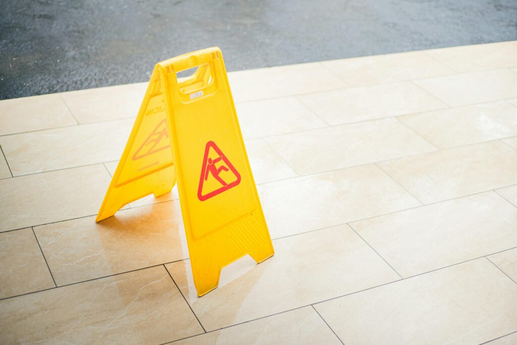 slip and fall case