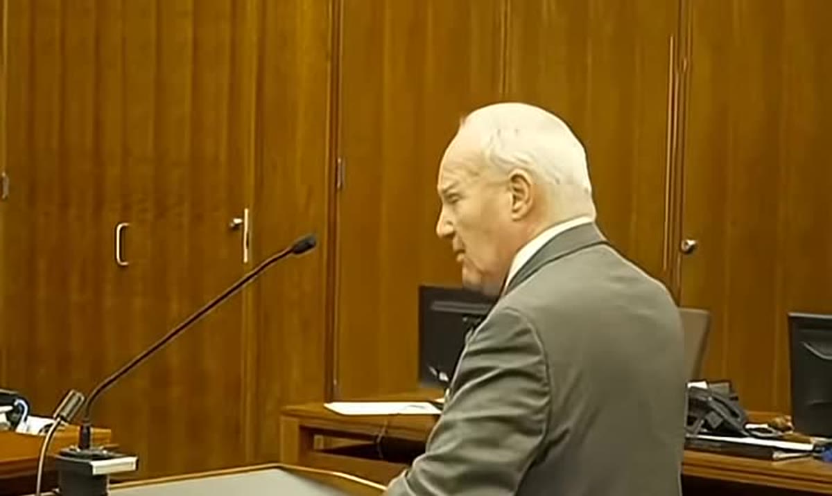 Defence lawyer Kevin Reddington addressing the court during the Lindsay Clancy trial in Plymouth, Massachusetts, September 2026